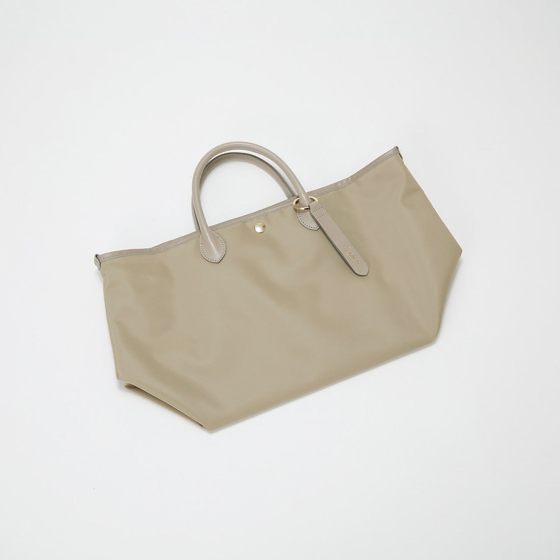 トプカピ TOPKAPI 【Breath TOPKAPI】ナイロン レザーハンドル シンプル トートバッグ / 軽量 / A4対応 （グレージュ） グレージュ