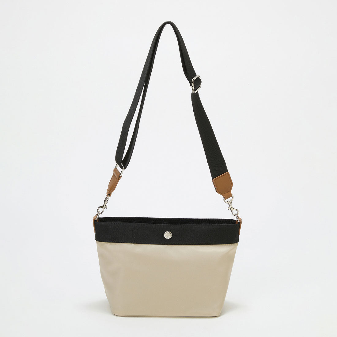 トプカピ TOPKAPI 【Breath TOPKAPI sis】【WEB限定】ナイロン 舟形 ショルダーバッグ 軽量 / RIPPLE リプル （ペールベージュ） ペールベージュ