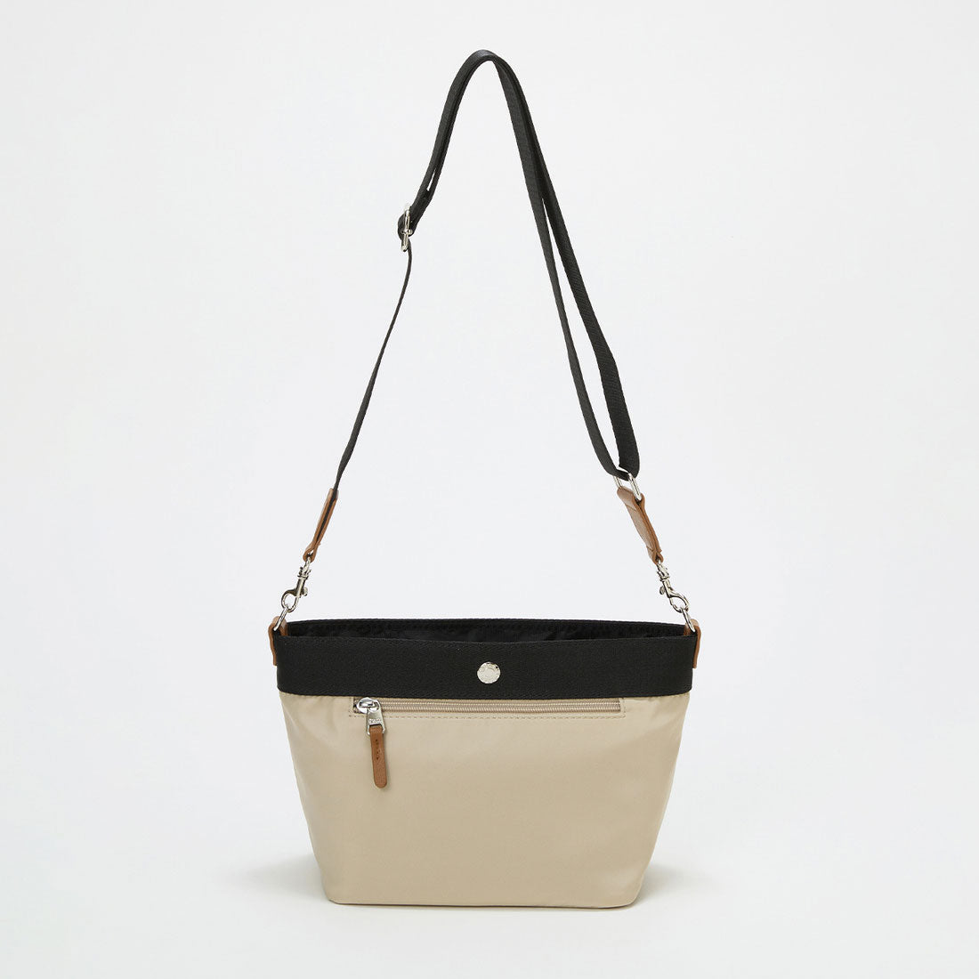 トプカピ TOPKAPI 【Breath TOPKAPI sis】【WEB限定】ナイロン 舟形 ショルダーバッグ 軽量 / RIPPLE リプル （ペールベージュ） ペールベージュ