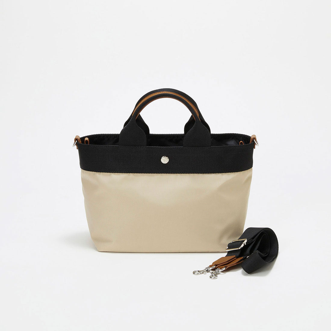 トプカピ TOPKAPI 【Breath TOPKAPI sis】【WEB限定】ナイロン トート バッグ ショルダー付き 軽量 / RIPPLE リプル （ペールベージュ） ペールベージュ