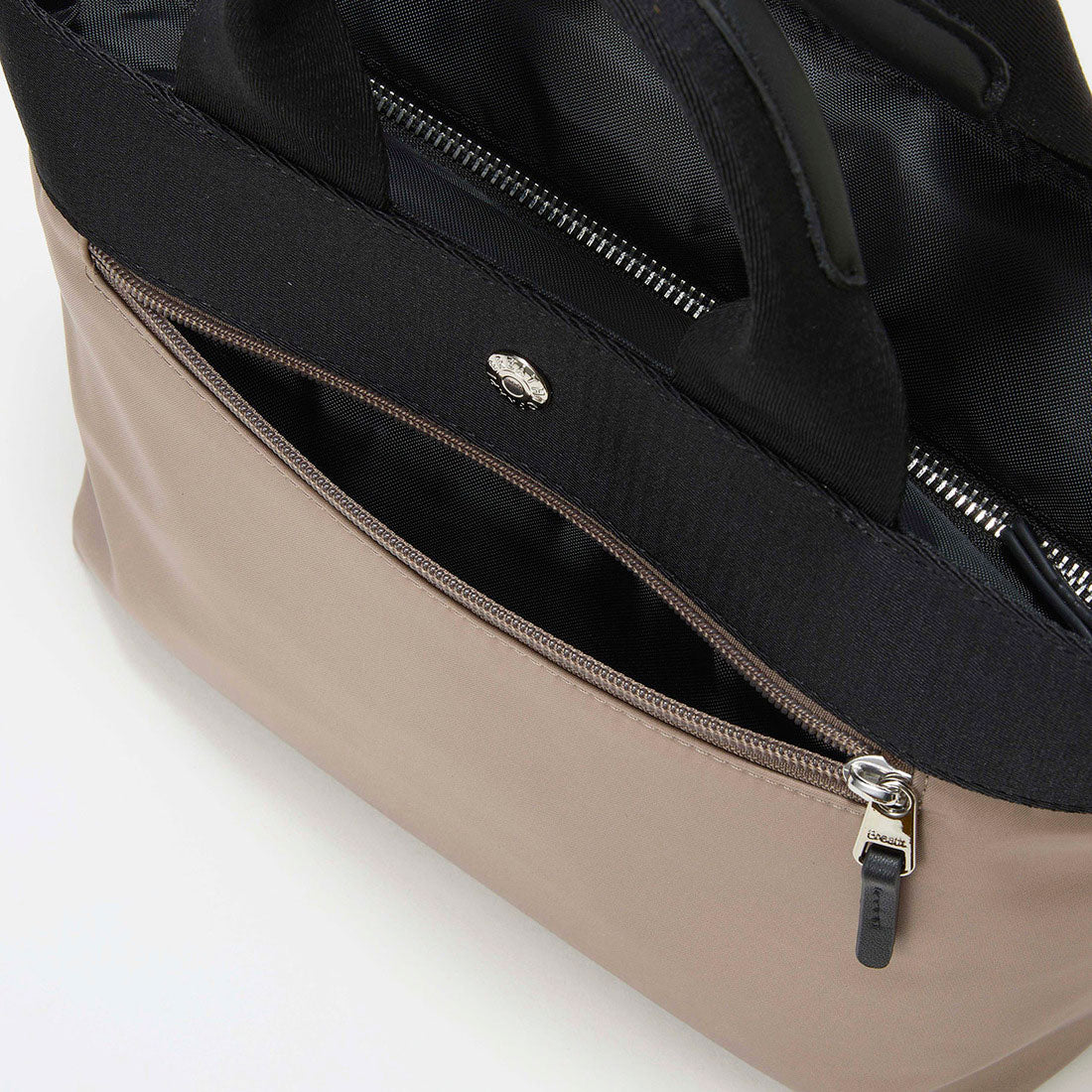 トプカピ TOPKAPI 【Breath TOPKAPI sis】【WEB限定】ナイロン トート バッグ ショルダー付き 軽量 / RIPPLE リプル （ペールベージュ） ペールベージュ