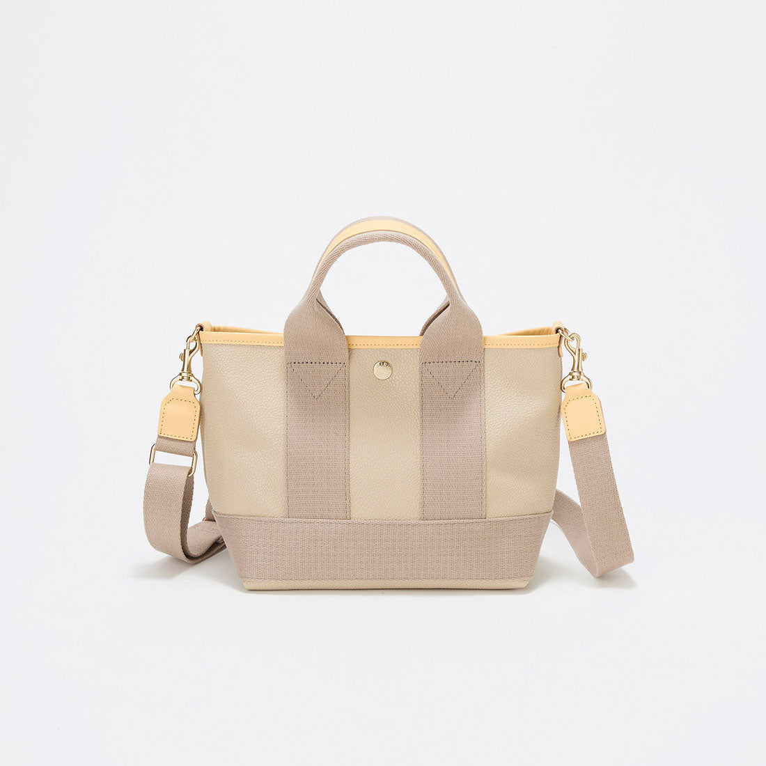 トプカピ TOPKAPI 【Breath TOPKAPI】【26SS新色】SCOTCH GRAIN スコッチグレイン ネオレザー ミニ トートバッグ SS（ショルダー付き） （ライトベージュ） ライトベージュ