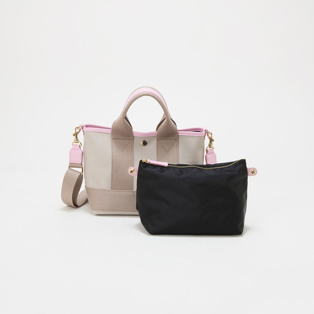 トプカピ TOPKAPI 【Breath TOPKAPI】【26SS新色】SCOTCH GRAIN スコッチグレイン ネオレザー ミニ トートバッグ SS（ショルダー付き） （ライトベージュ） ライトベージュ