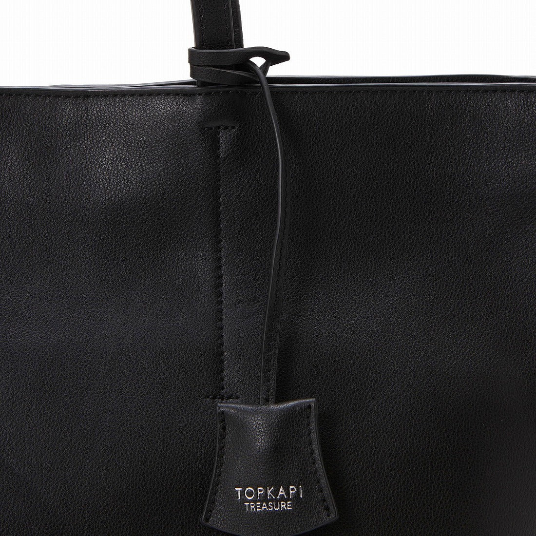 とかぴ TOPKAPI Front Stitch Leather A4 Tote Bag