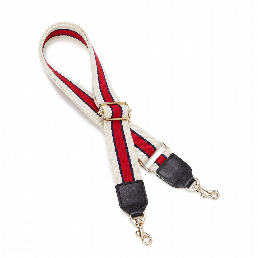 [Featured in magazines] TOPKAPI Acrylic Stripe Shoulder Belt 38mm
