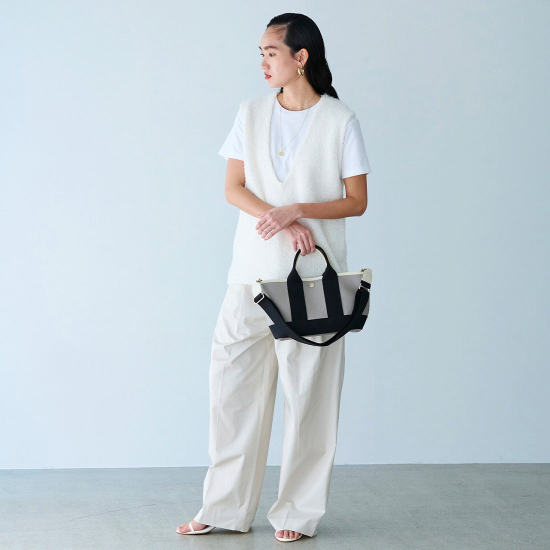 TOPKAPI TOPKAPI SCOTCH GRAIN 斯科奇穀物 肩帶迷你托特包