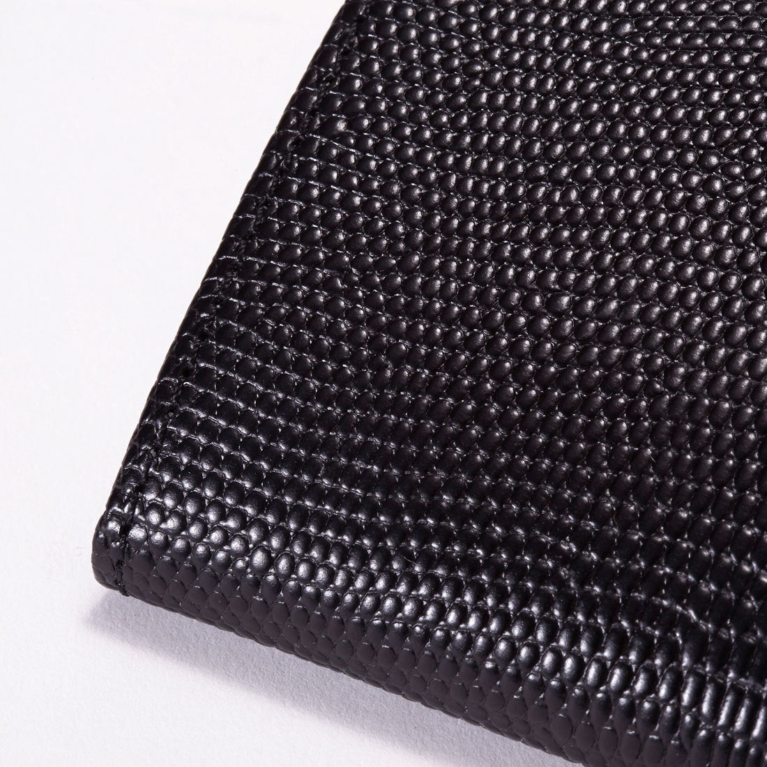 TOPKAPI LUCIA Italian leather, lizard embossed, clasp purse