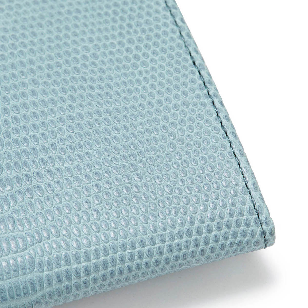 TOPKAPI LUCIA Italian leather, lizard embossed, clasp purse