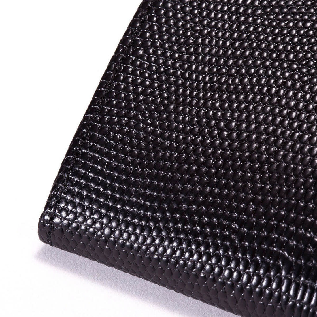 TOPKAPI LUCIA Italian leather, lizard embossed, clasp purse