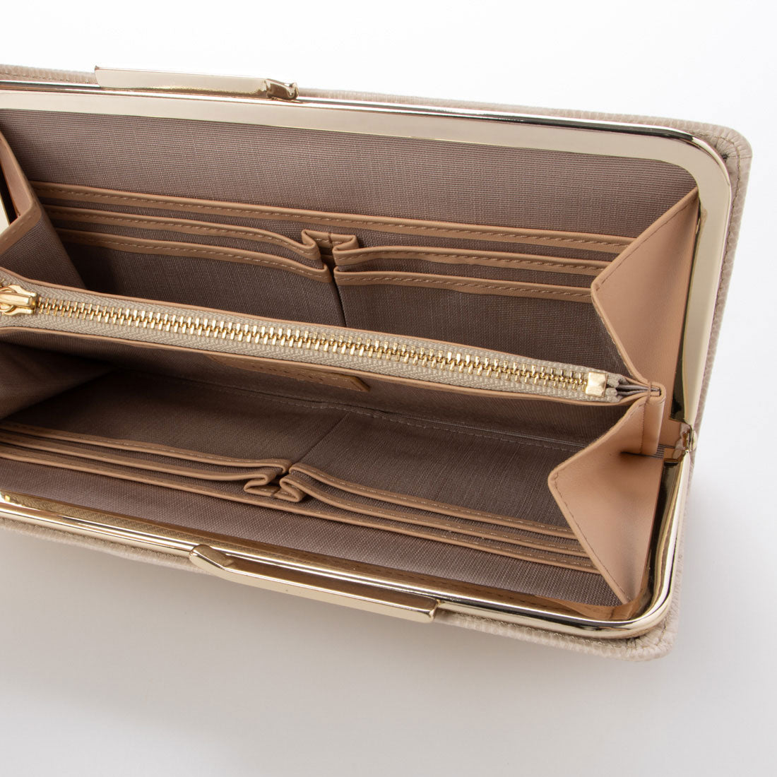 TOPKAPI LUCIA Italian leather, lizard embossed, clasp purse