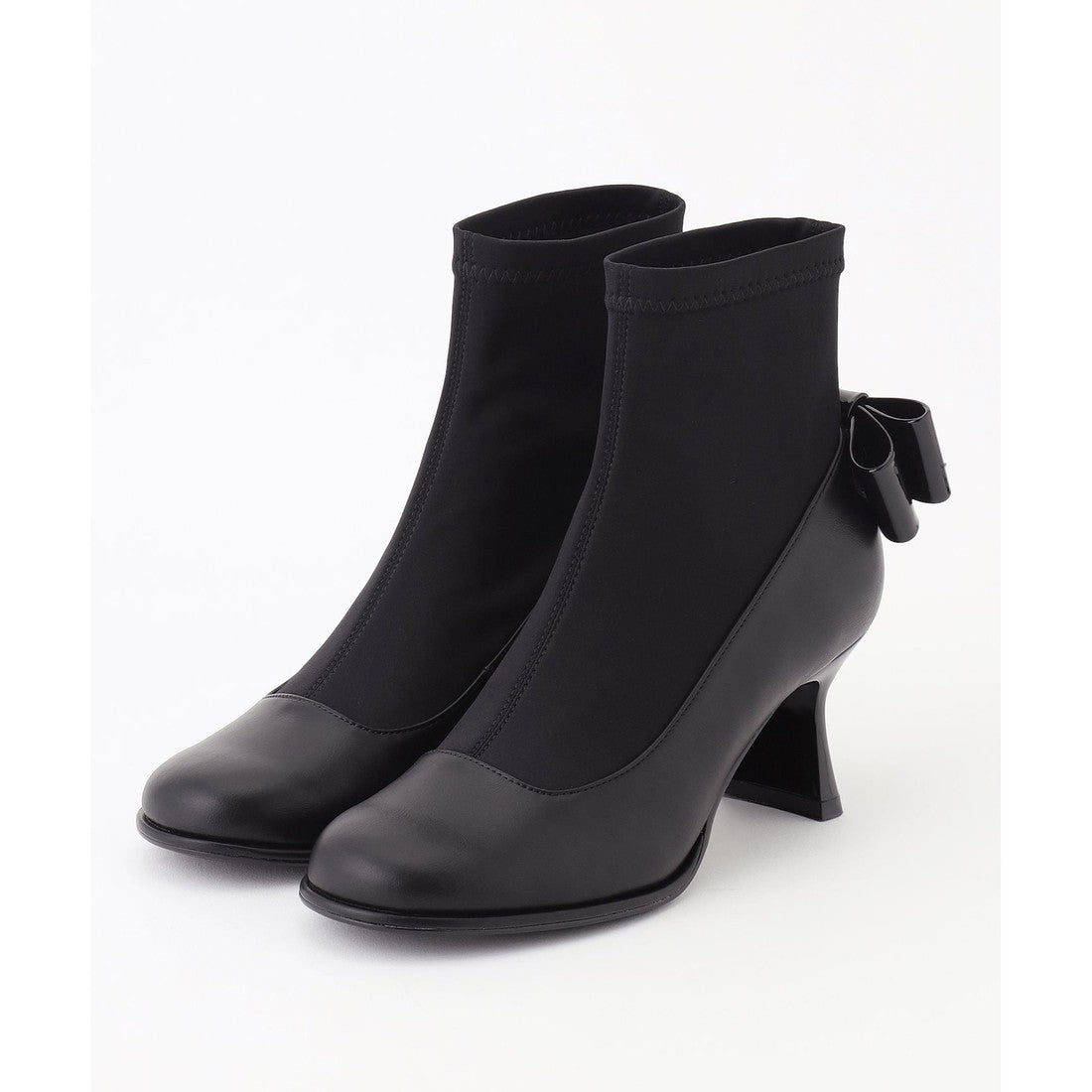 TOCCA BACK RIBBON SHORTBOOTS ショートブーツ （ベージュ系） ベージュ系