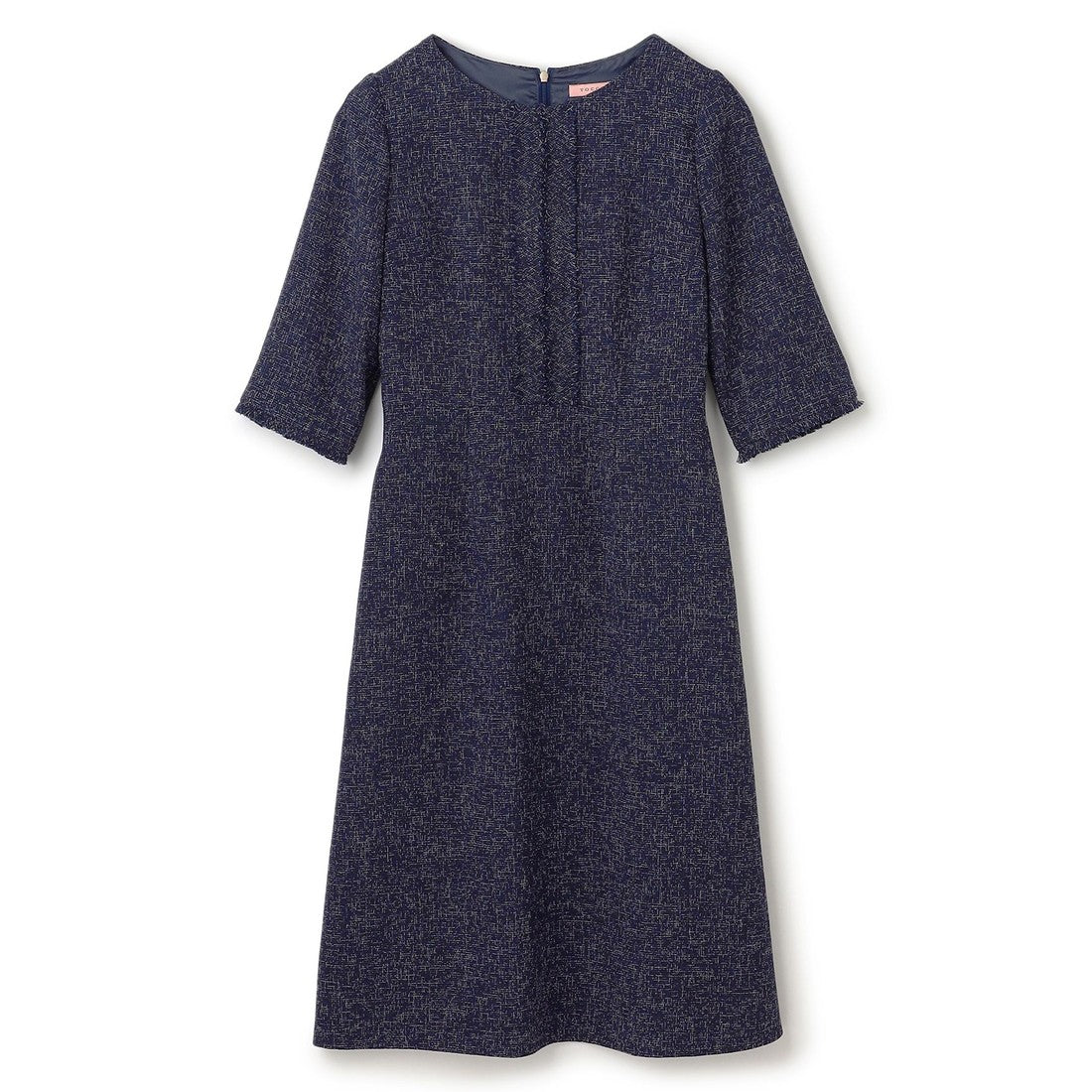 TOCCA 【洗える！】MIST TWEED ドレス （ブルー系） ブルー系