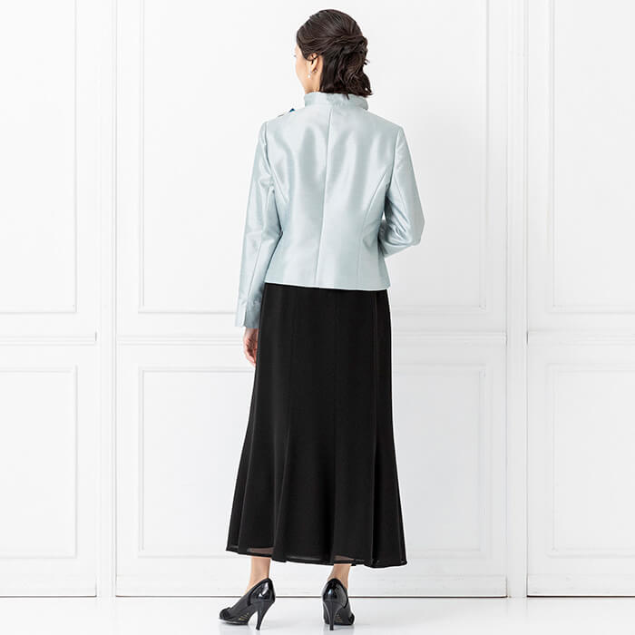 トウキョウソワール 東京ソワール くるぶし丈のロングスカート （ブラック） ブラック