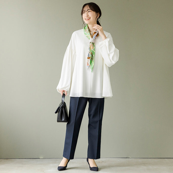 トウキョウソワール 東京ソワール WEB限定｜定番のネイビーパンツセットアップ （ネイビー） ネイビー