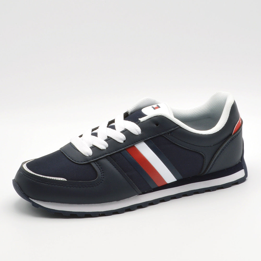 トミー ヒルフィガー TOMMY HILFIGER スニーカー TH02016102 TH02016410 トミー ヒルフィガー GLOBAL JOGGER ローカット （ブラック） ブラック