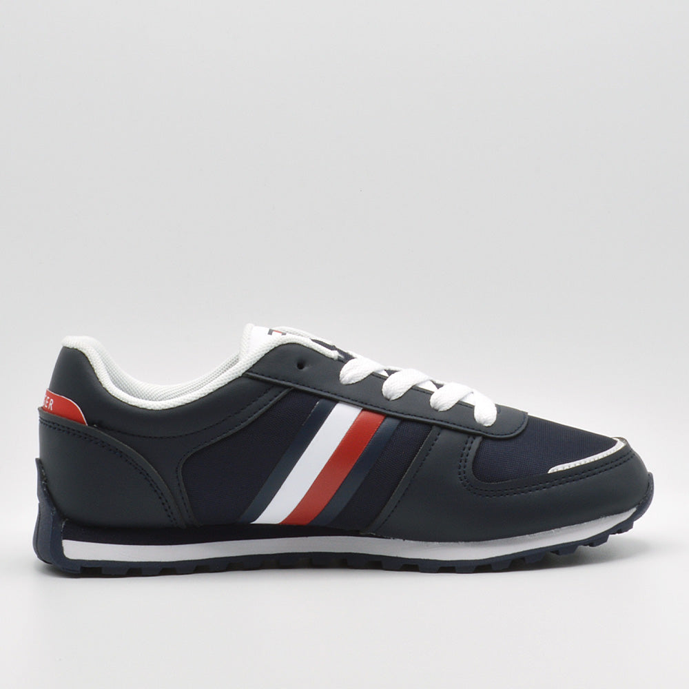 トミー ヒルフィガー TOMMY HILFIGER スニーカー TH02016102 TH02016410 トミー ヒルフィガー GLOBAL JOGGER ローカット （ブラック） ブラック