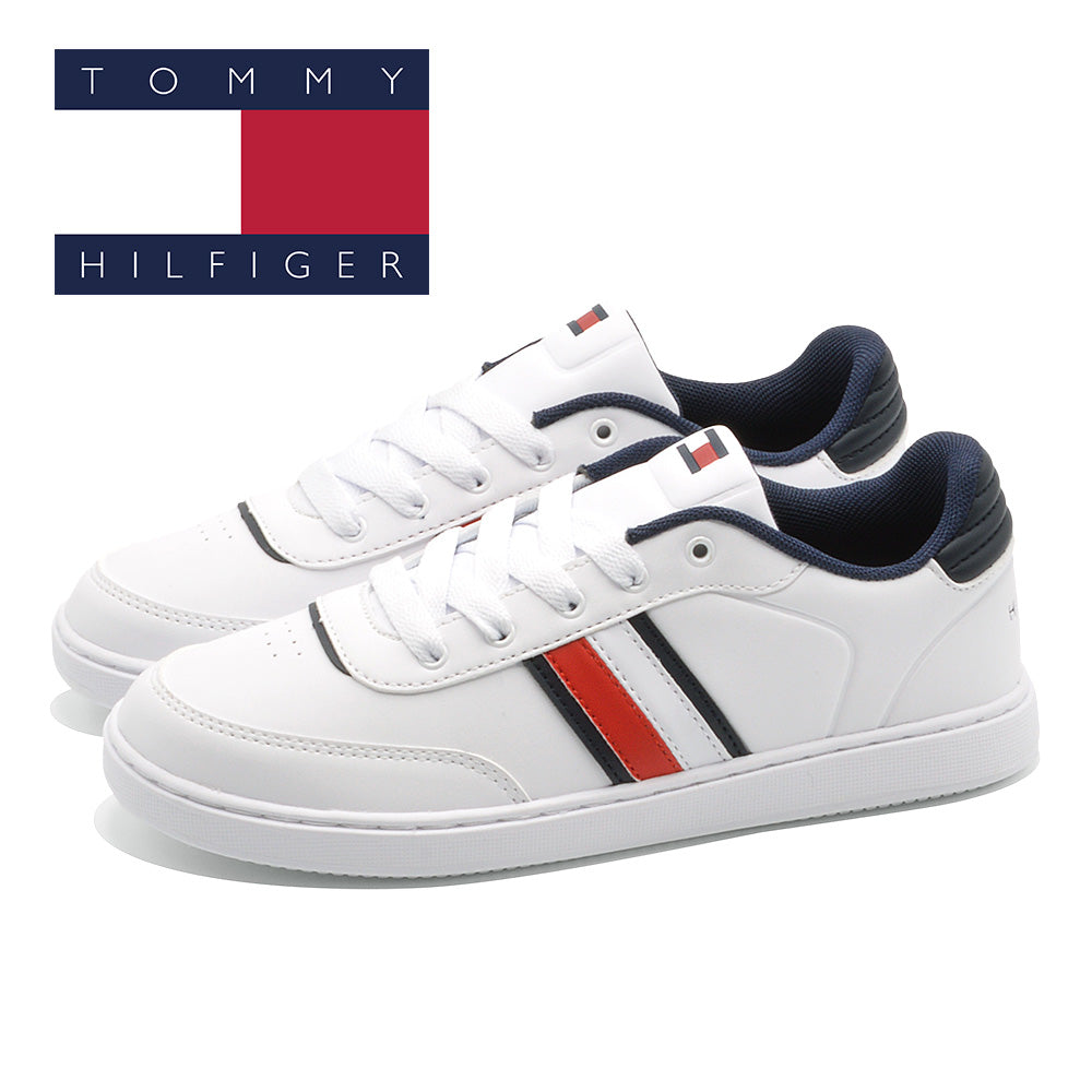 トミー ヒルフィガー TOMMY HILFIGER スニーカー トミー ヒルフィガー ICONIC COURT 3.0 ローカット （ホワイト） ホワイト