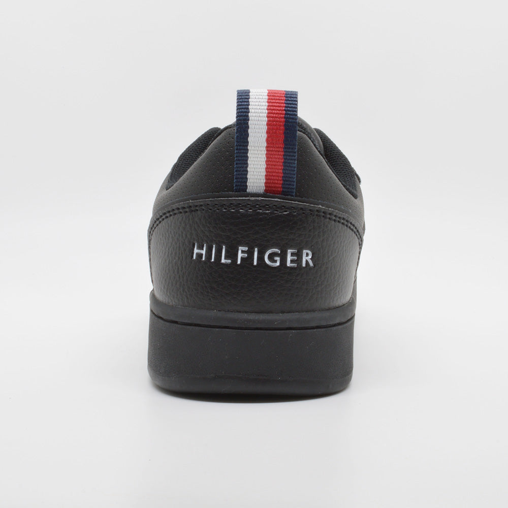 トミー ヒルフィガー TOMMY HILFIGER スニーカー カード コート ロー TH100930 TH100931 TH100932 TOMMY HILFIGER CADE COURT LOW コート （ブラック） ブラック