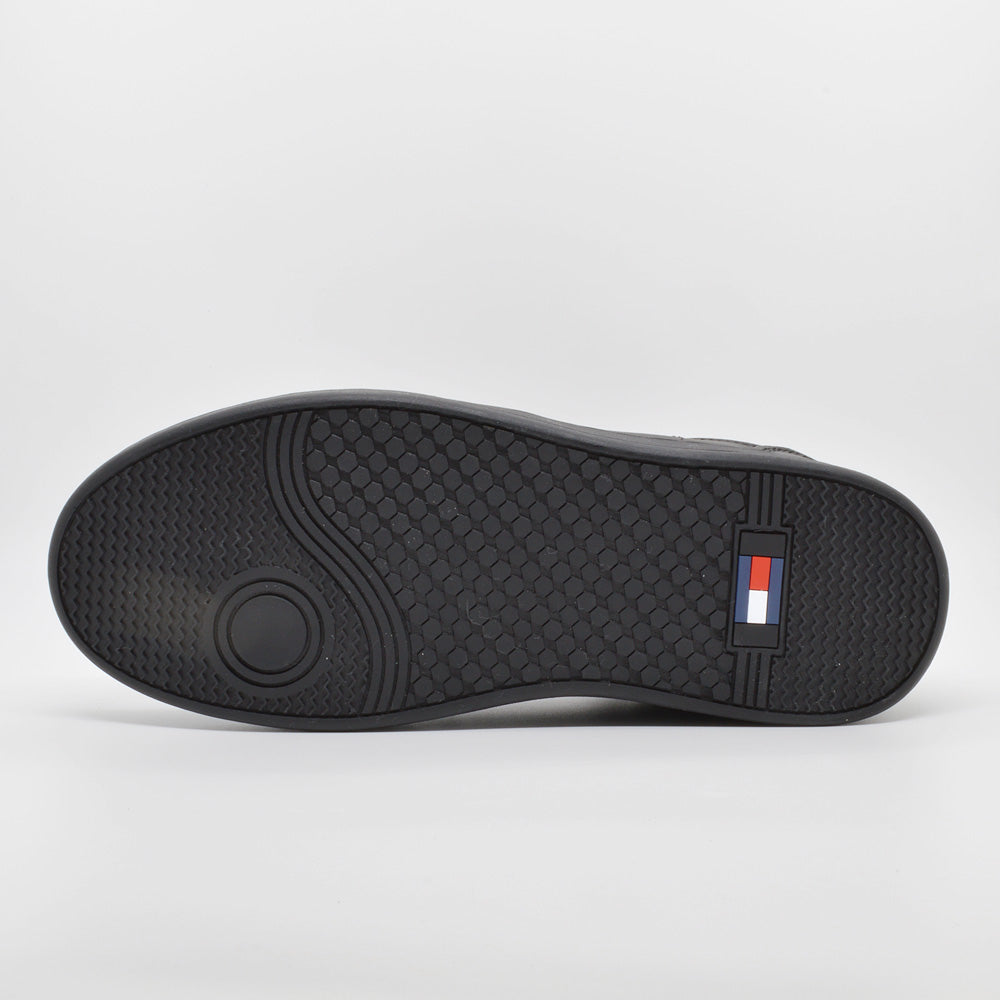 トミー ヒルフィガー TOMMY HILFIGER スニーカー カード コート ロー TH100930 TH100931 TH100932 TOMMY HILFIGER CADE COURT LOW コート （ブラック） ブラック