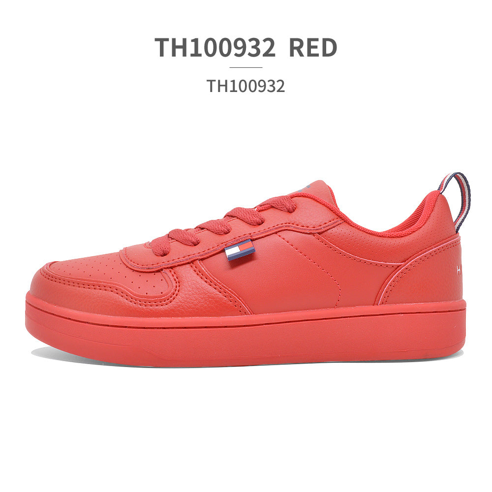 トミー ヒルフィガー TOMMY HILFIGER スニーカー カード コート ロー TH100930 TH100931 TH100932 TOMMY HILFIGER CADE COURT LOW コート （レッド） レッド