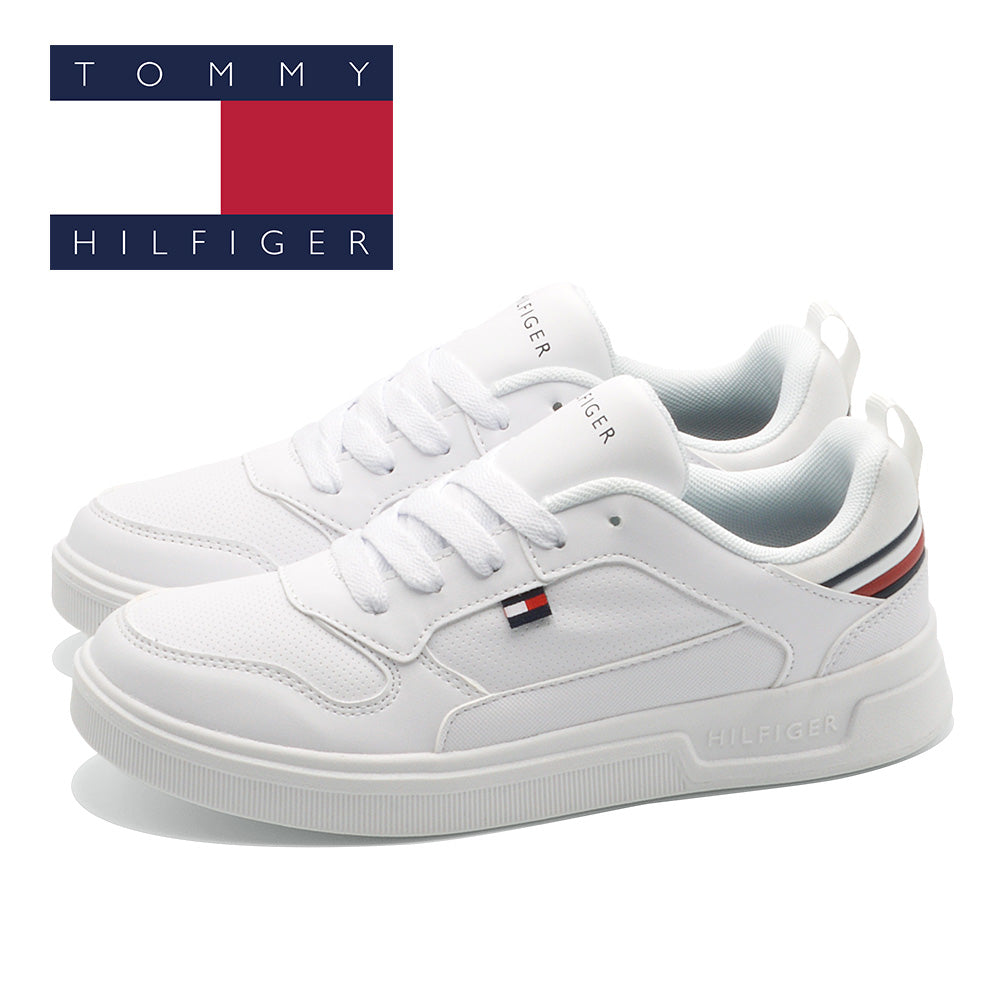 トミー ヒルフィガー TOMMY HILFIGER スニーカー TH02015102 トミー ヒルフィガー LOW COURT ローカット （ホワイト） ホワイト