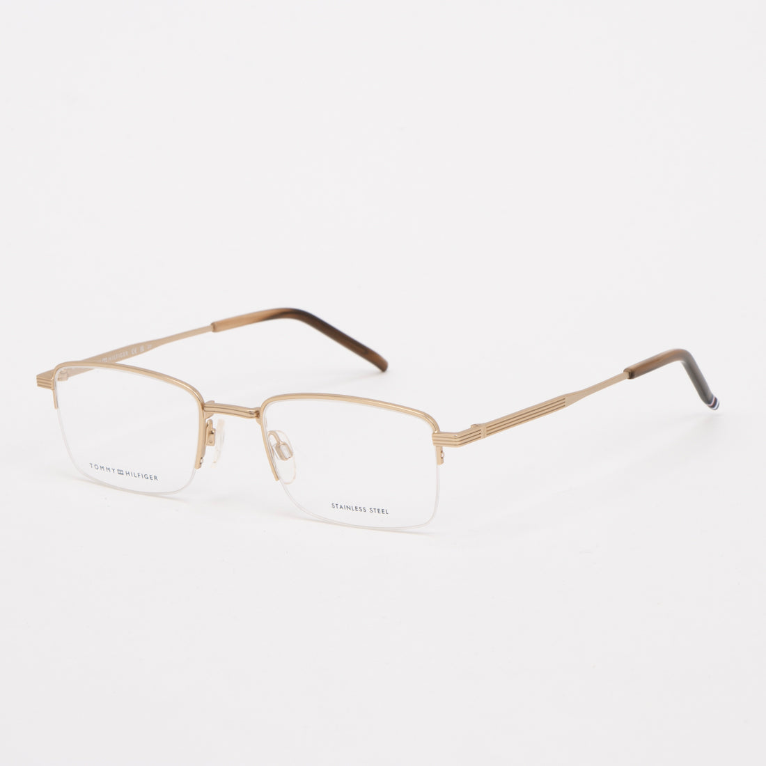トミー ヒルフィガー TOMMY HILFIGER メガネ 眼鏡 アイウェア レディース メンズ （マットゴールド） マットゴールド