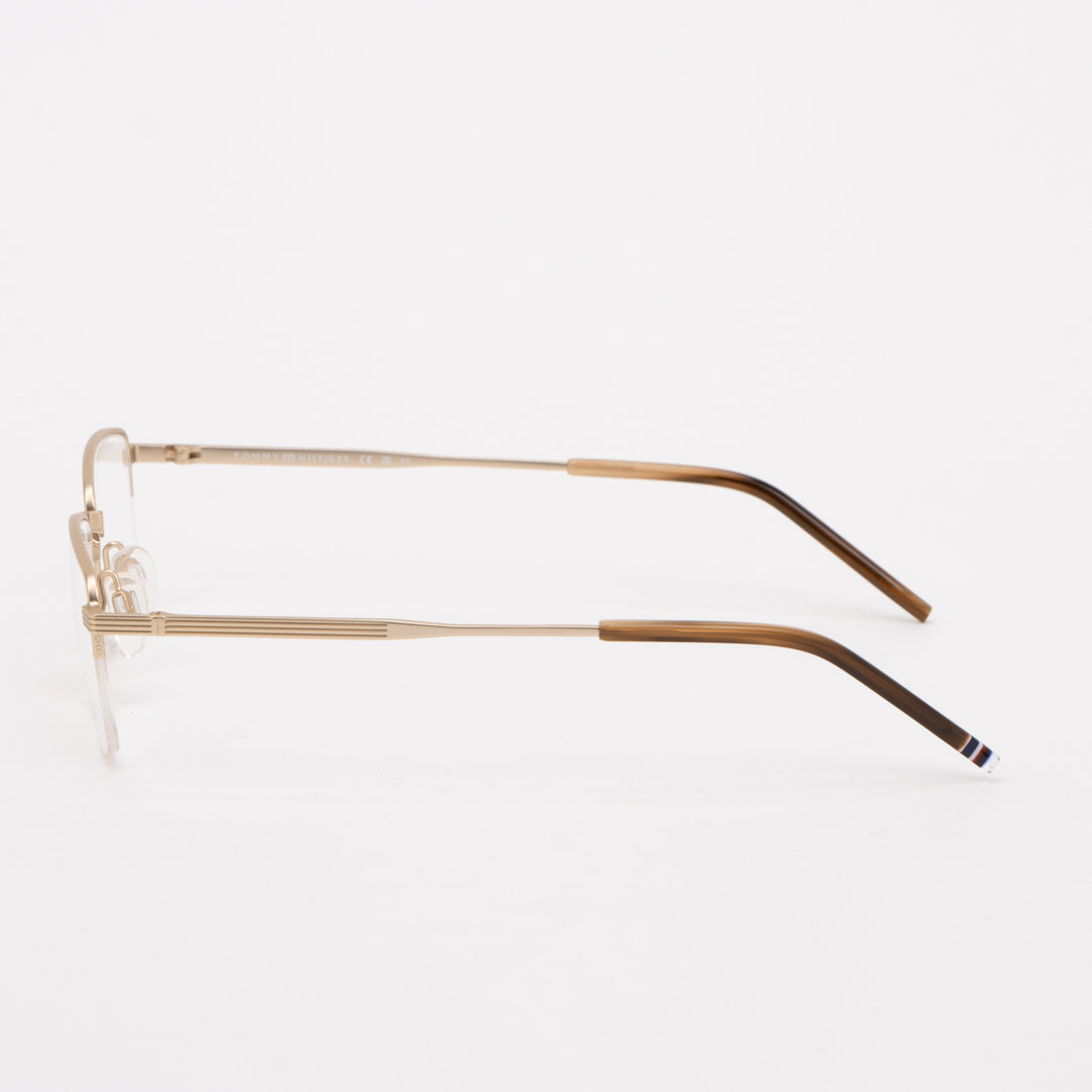 トミー ヒルフィガー TOMMY HILFIGER メガネ 眼鏡 アイウェア レディース メンズ （マットゴールド） マットゴールド