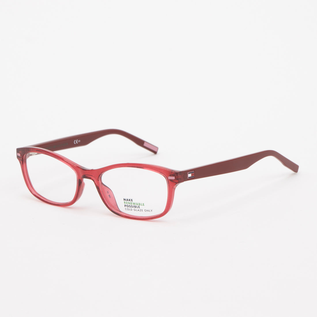 トミー ヒルフィガー TOMMY HILFIGER メガネ 眼鏡 アイウェア レディース メンズ （レッド） レッド