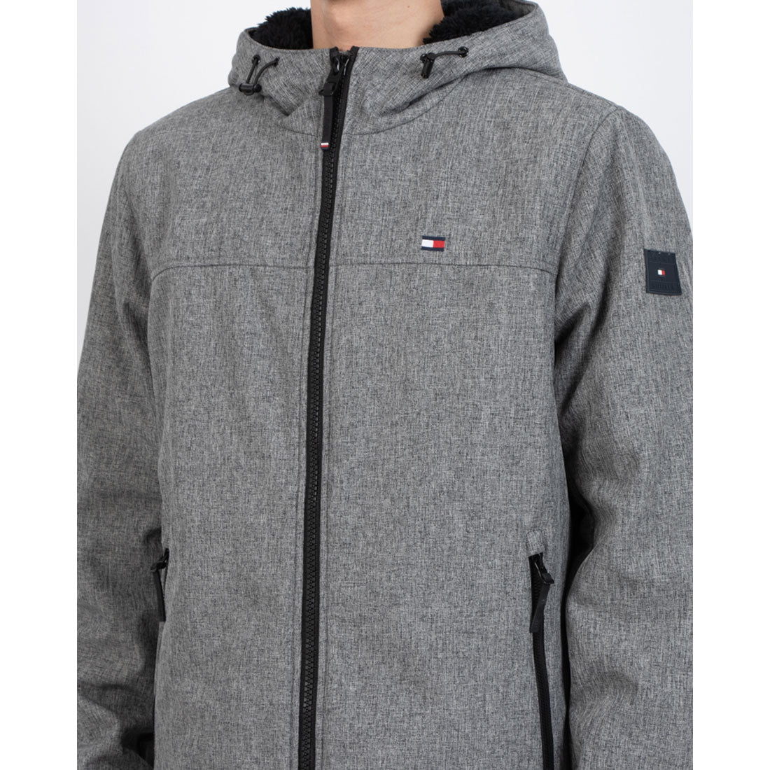 トミー ヒルフィガー TOMMY HILFIGER SOFTSHELL HOODY W SOFT SHERPA LINING 156AP477 中綿フーディージャケット アウター