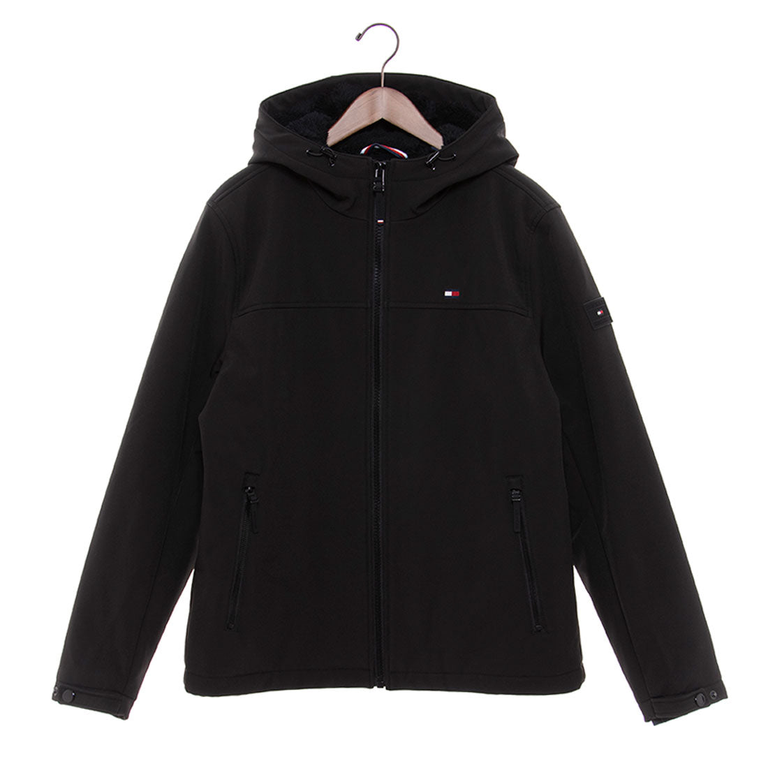 トミー ヒルフィガー TOMMY HILFIGER SOFTSHELL HOODY W SOFT SHERPA LINING 156AP477 中綿フーディージャケット アウター