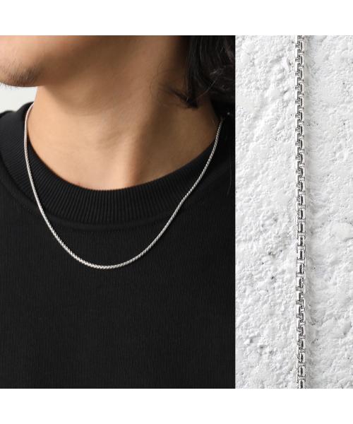 トムウッド TOM WOOD TOMWOOD ネックレス Lee Chain Slim 20.5inch 101491 （シルバー） シルバー