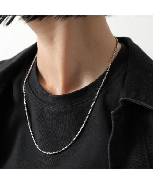 トムウッド TOM WOOD TOMWOOD ネックレス Lee Chain Slim 20.5inch 101491 （シルバー） シルバー