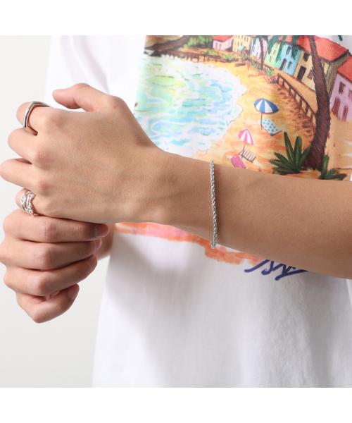 トムウッド TOM WOOD TOMWOOD ブレスレット Rope Bracelet ロープ 101563 （シルバー） シルバー