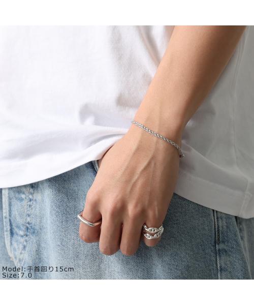 トムウッド TOM WOOD TOMWOOD ブレスレット Rope Bracelet ロープ 101563 （シルバー） シルバー