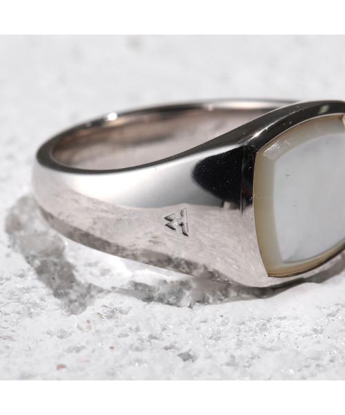トムウッド TOM WOOD TOMWOOD リング Kay Ring White MOP 101283 （シルバー） シルバー