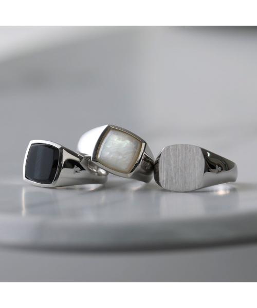 トムウッド TOM WOOD TOMWOOD リング Kay Ring White MOP 101283 （シルバー） シルバー