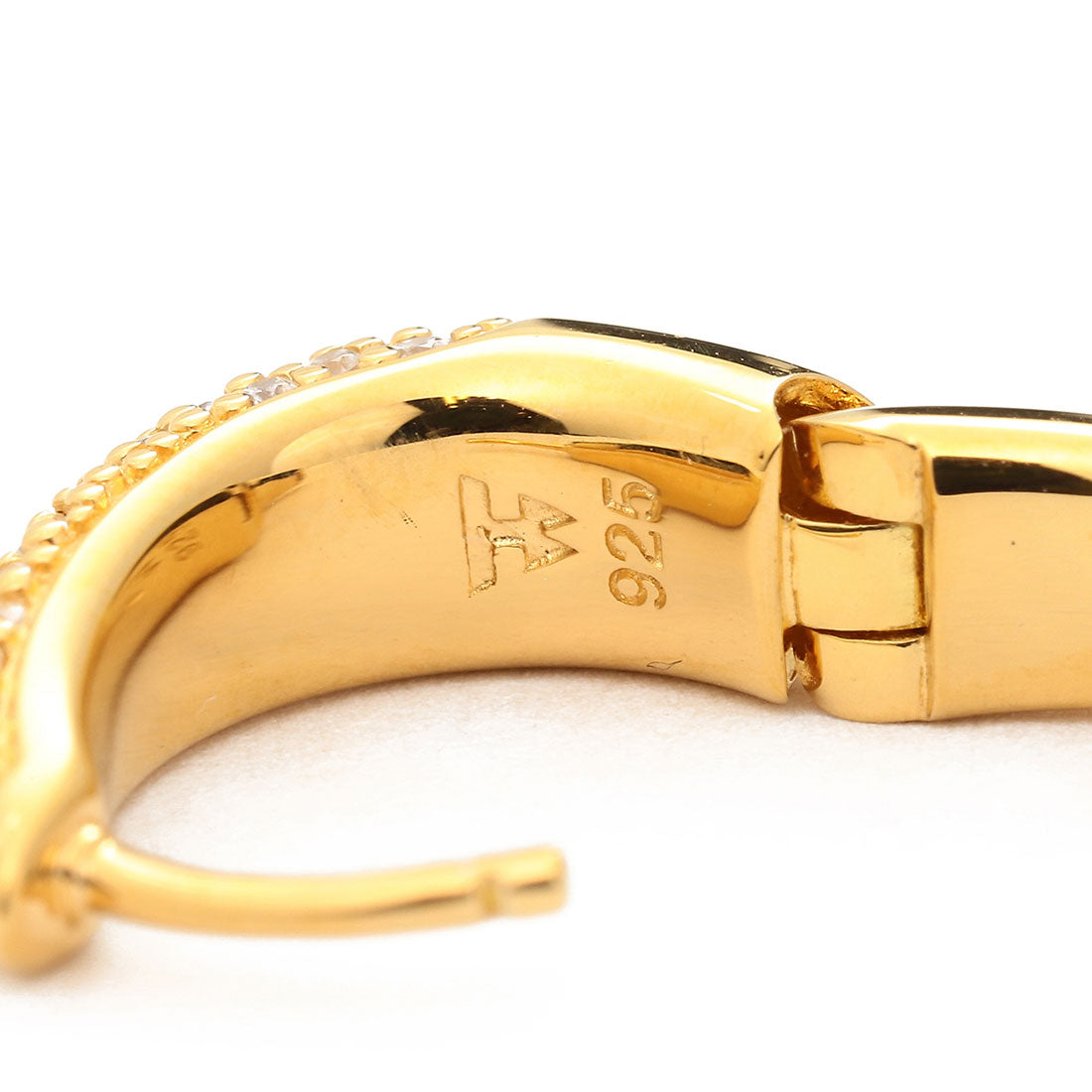 トムウッド TOM WOOD ピアス リズ Hoops Pave Gold 100608 S925 9K GOLD