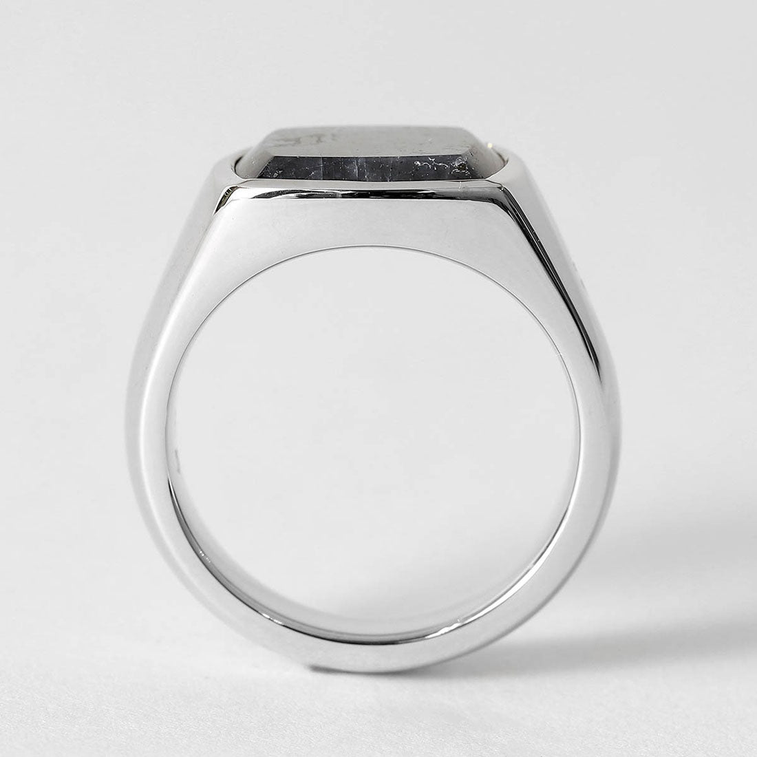 トムウッド TOM WOOD リング ケイ Ring Larvikite 101277 S925 SILVER （シルバー） シルバー