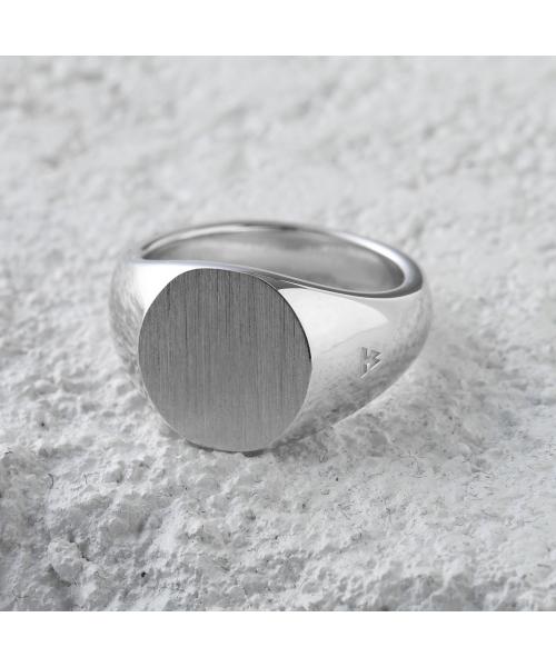 トムウッド TOM WOOD TOMWOOD リング Kim Ring Satin 101510 サテン （シルバー） シルバー