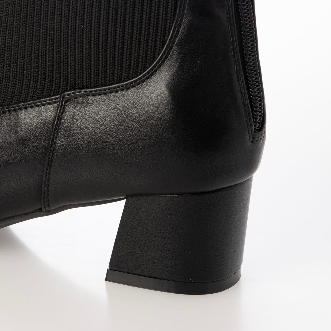 トドス todos TO-452 リブニットショートブーツ ブーツ （ブラック） ブラック