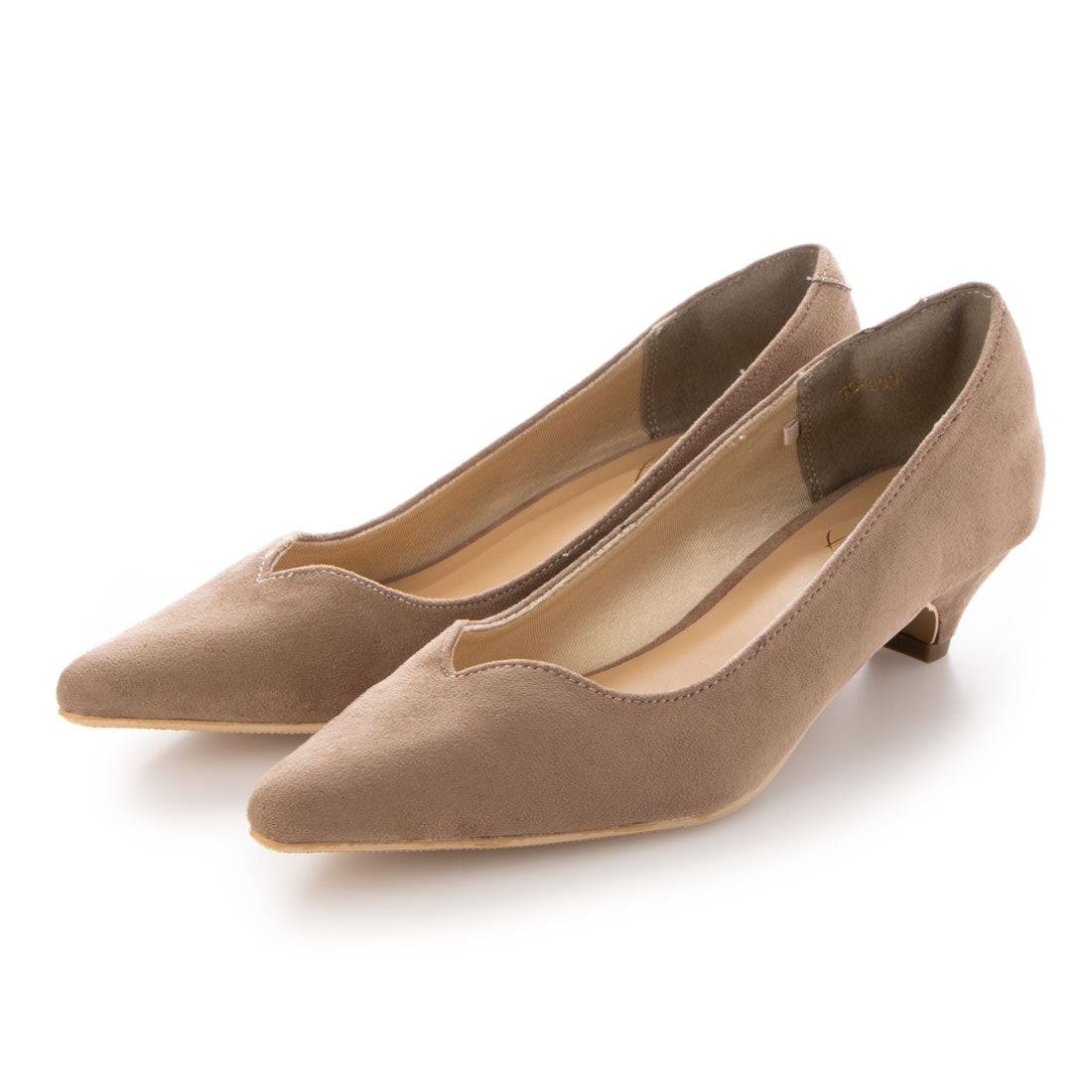 トドス todos TO-339 3.5cmヒールVカットパンプス パンプス