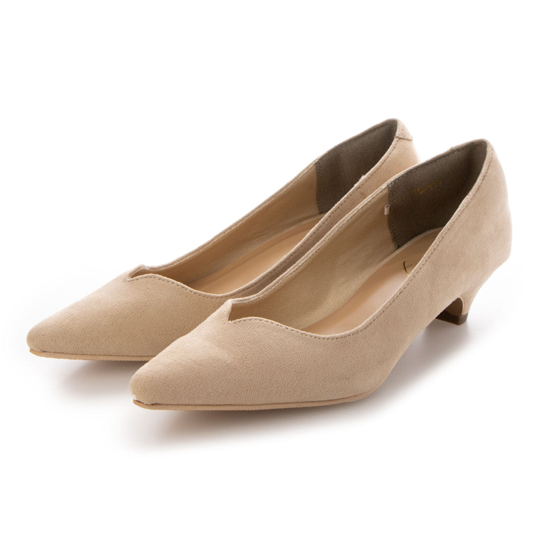 トドス todos TO-339 3.5cmヒールVカットパンプス パンプス