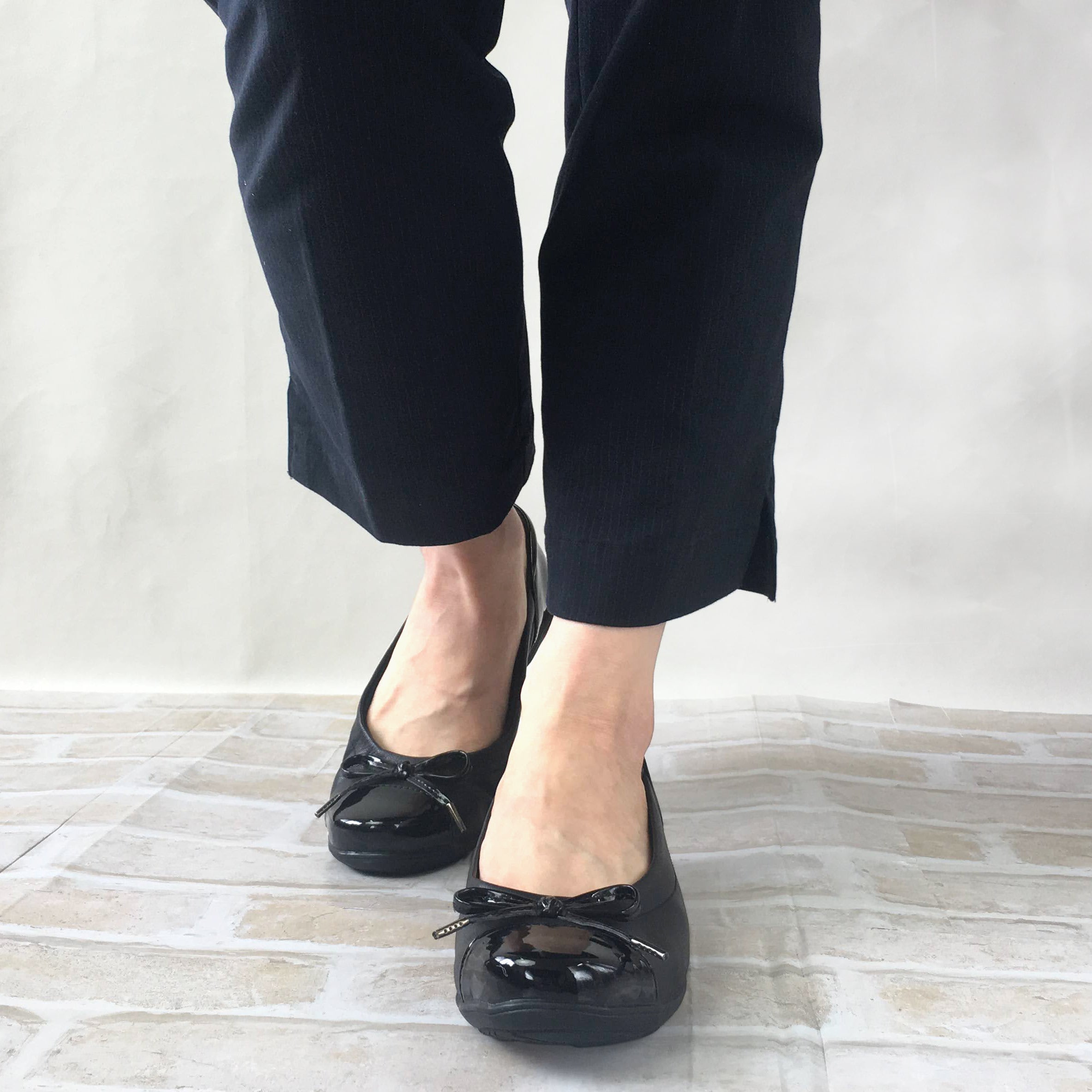 トゥービーコンティニュード to be continued ヤギ革レディースバレエパンプス 54002 （BLK） BLK