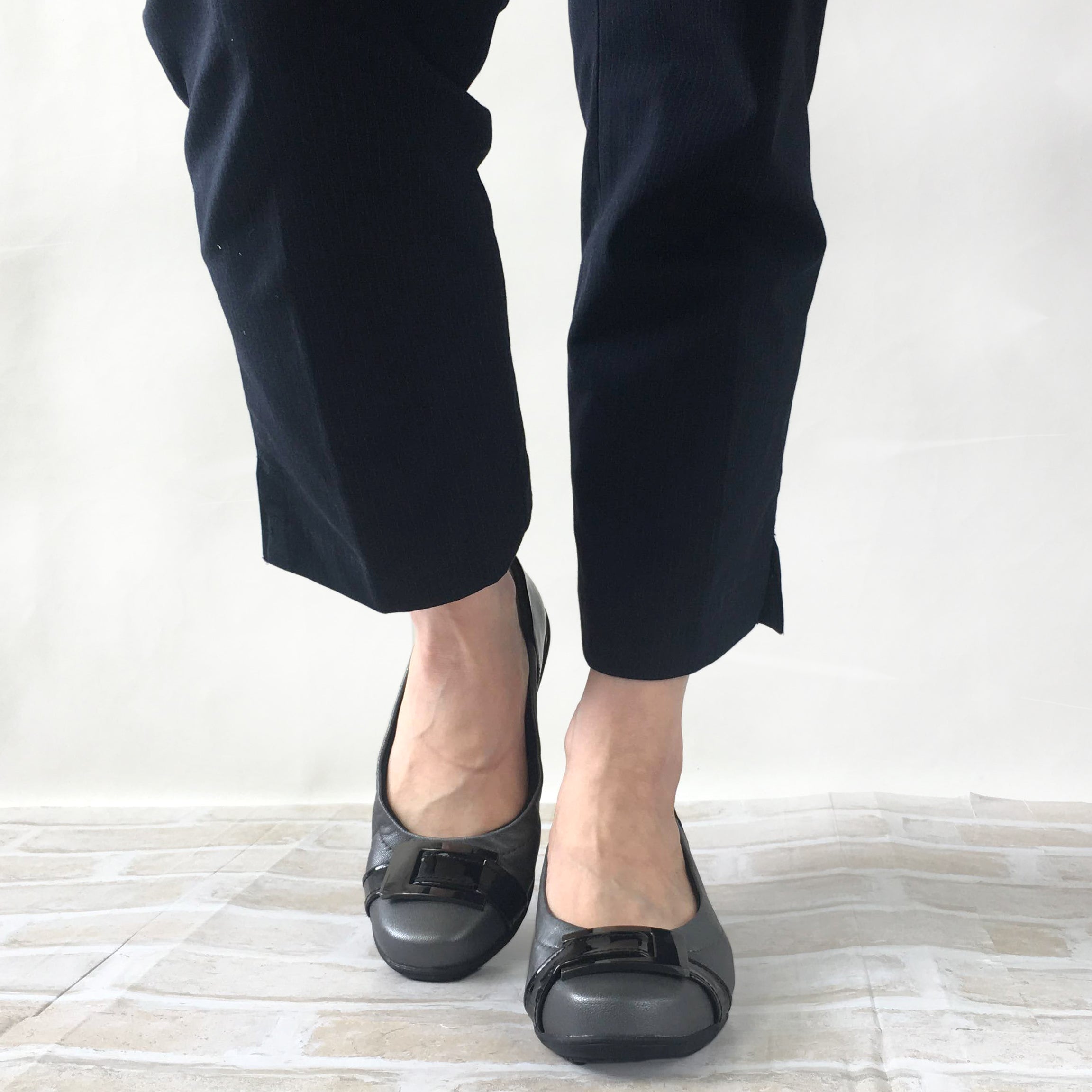 トゥービーコンティニュード to be continued ヤギ革レディースバレエパンプス 54003 （BLK） BLK