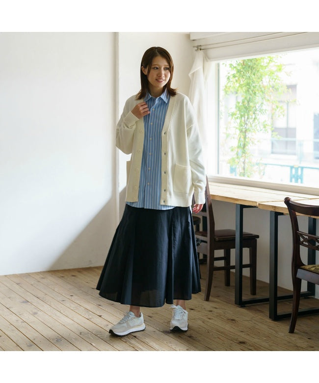 ブリックアンドサンズ BRICK & SONS CORDURAリラックスVネックカーディガン