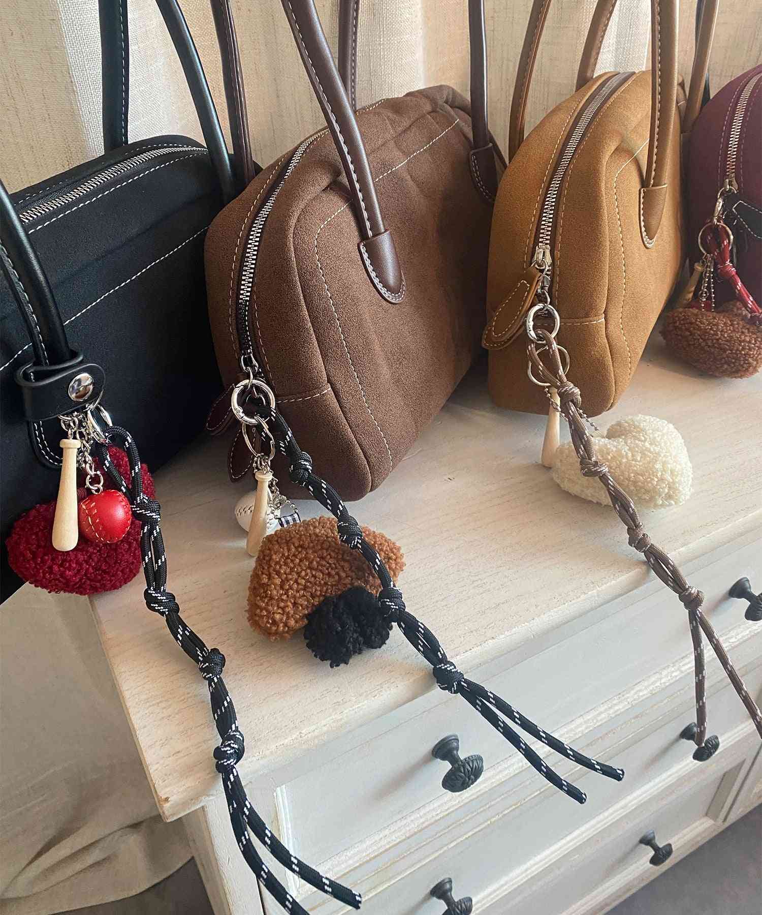 Hook HOOK 【HOOK】for girls Y2K long handle handbag with heart charm