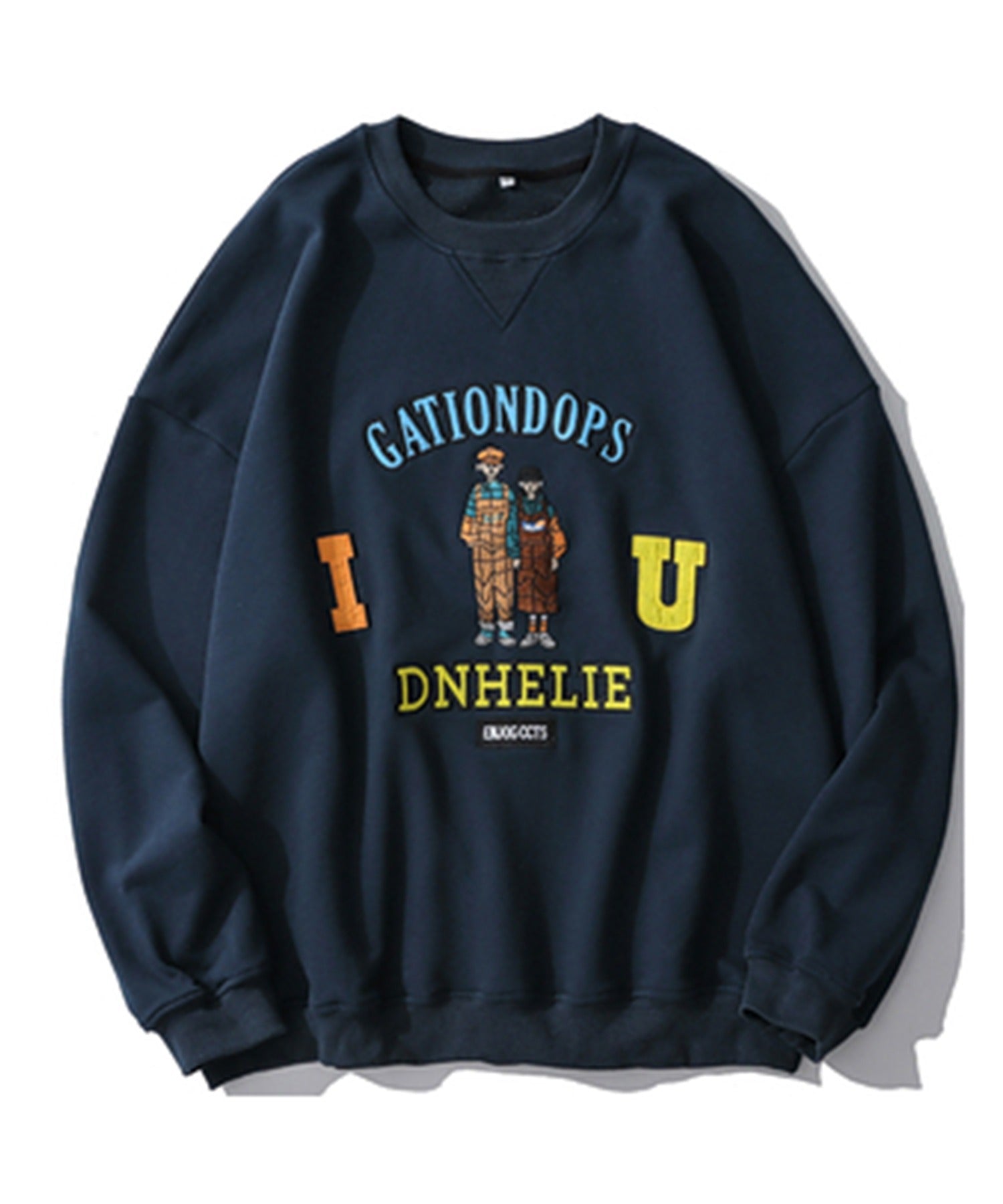 Hook HOOK 【HOOK】Couple Embroidered Trainer/Sweatshirt