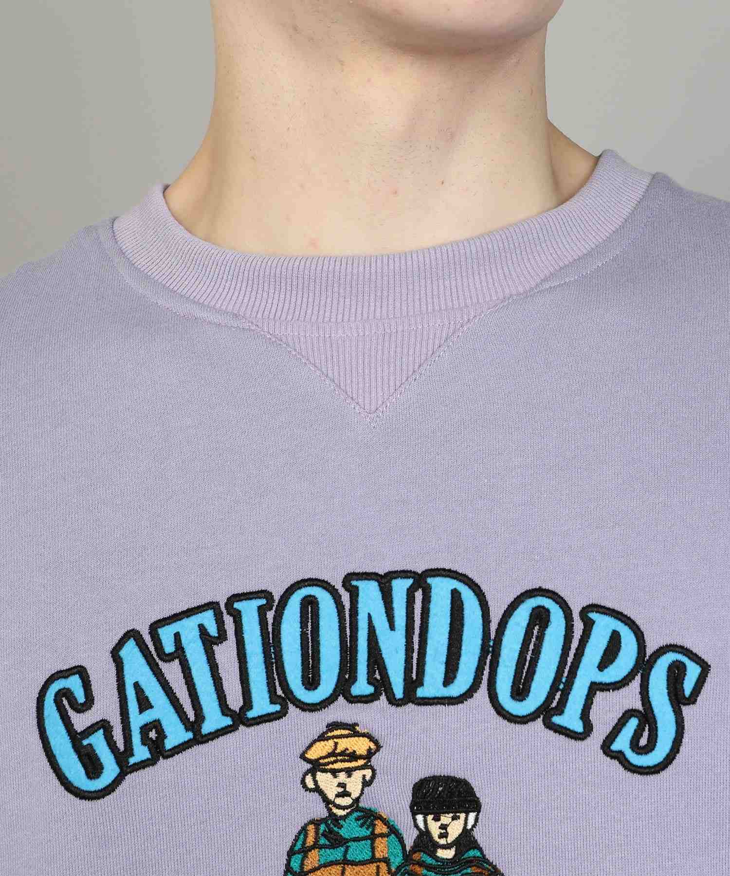 Hook HOOK 【HOOK】Couple Embroidered Trainer/Sweatshirt