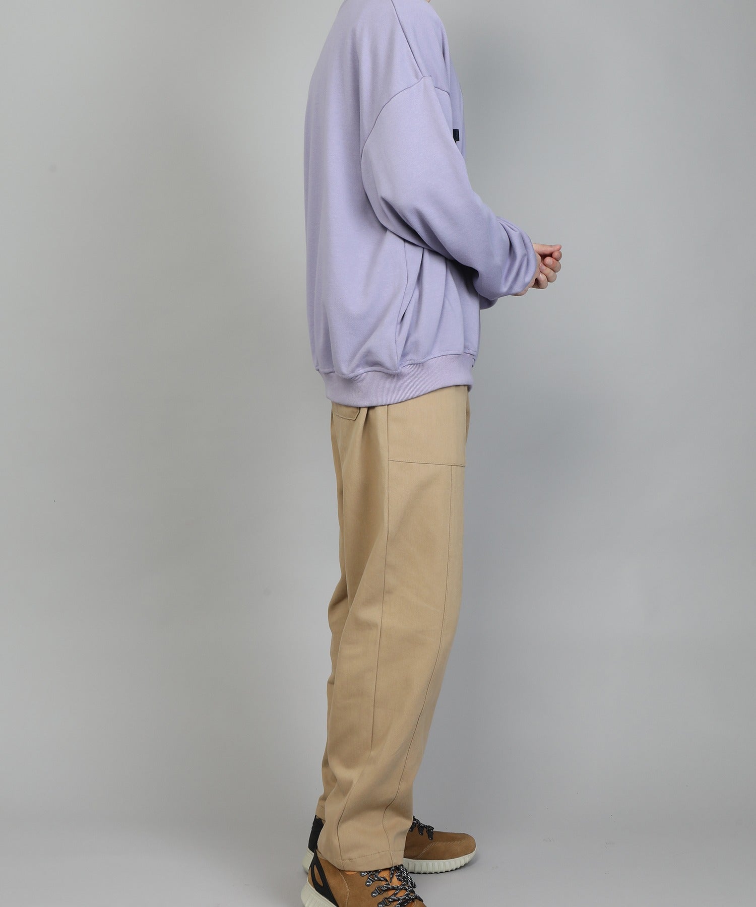 Hook HOOK 【HOOK】Couple Embroidered Trainer/Sweatshirt