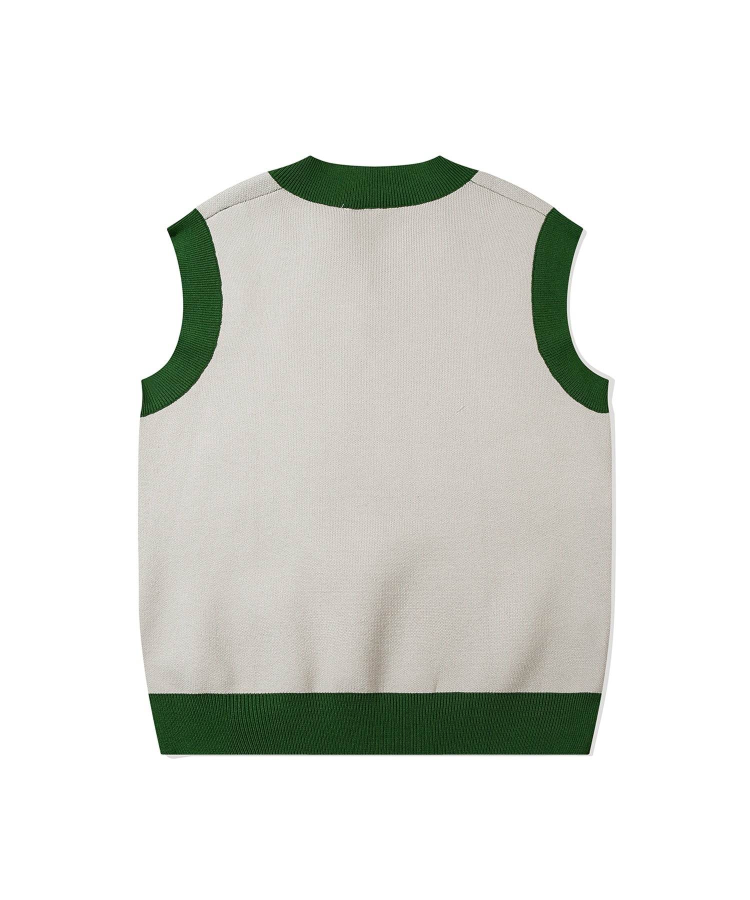 Hook HOOK HOOK -original- Cute cat and sunflower knit vest